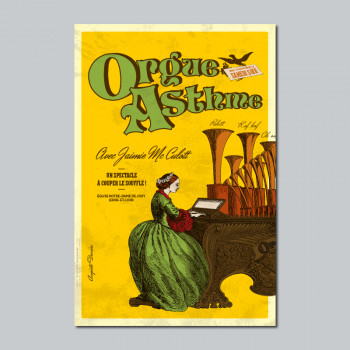 Carte Postale ORGUE ASTHME