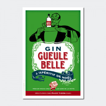 Carte Postale GIN GUEULE BELLE