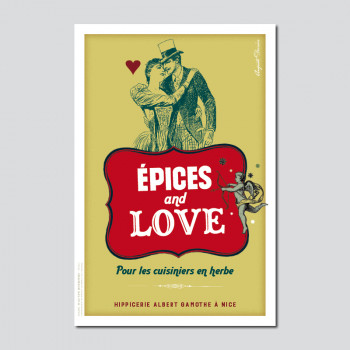 Carte Postale ÉPICES AND LOVE