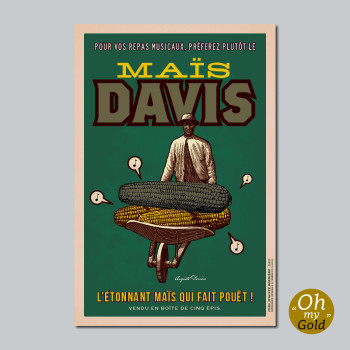 Carte Postale MAÏS DAVIS