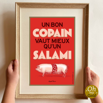 Affichette UN BON COPAIN